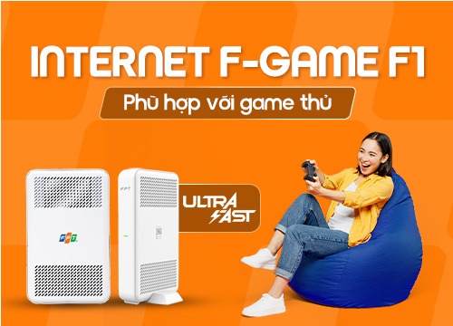 Gói F-Game F1 FPT kèm Access Point cho game thủ